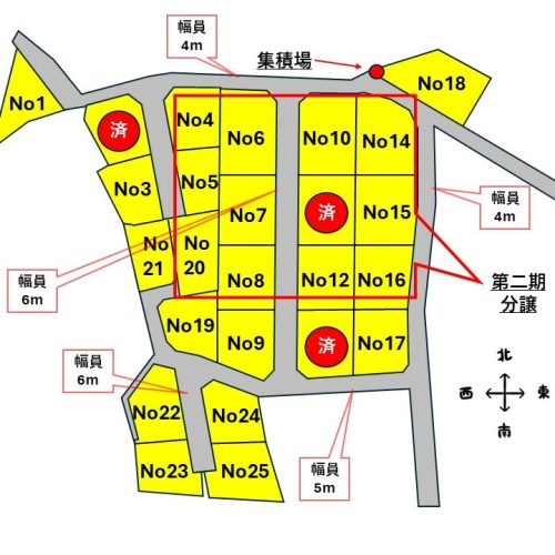 No2509ダイヤガーデン内原町25区画